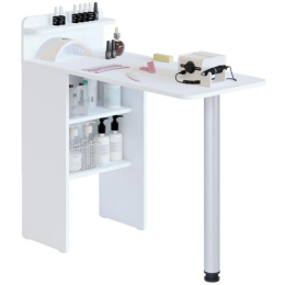 Стол для ноутбука Сокол СП-19, ЛДСП, белый