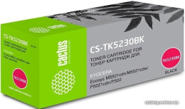 Лазерный картридж Cactus tk-5230bk черный, 2600 страниц, для kyocera ecosys m5521cdn/m5521cd CS-TK5230BK 1011576