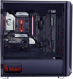 ПК Bloody BD-PC RB65C2 MT Ryzen 5 7500F 3.7 32Gb SSD1Tb RX 7700XT 12Gb Windows 11 Home 64 2.5xGbitEth WiFi BT 650W черный RUS 2111350