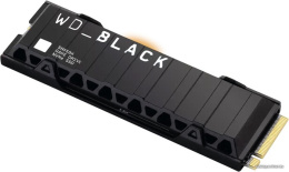 SSD WD Black SN850X NVMe Heatsink 1TB WDS100T2XHE 1 ТБ, M.2 2280, PCI Express 4.0 x4, контроллер WD Black G2, микросхемы 3D TLC NAND, последовательный доступ: 7300/6300 МБайт/с, случайный доступ: 800000/1100000 IOps, совместимость с PS5
