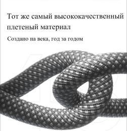 Кабель Romoss CB3038 ver2.0 USB m -USB Type-C m 1.2м черный