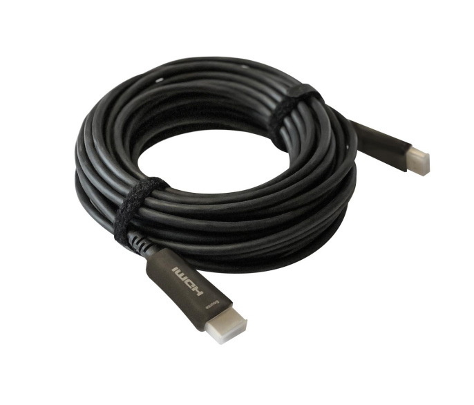 Кабель аудио-видео Digma HDMI 2.0 AOC HDMI m /HDMI m 20м.1196930 позолоч.конт. черный BHP AOC 2.0-20