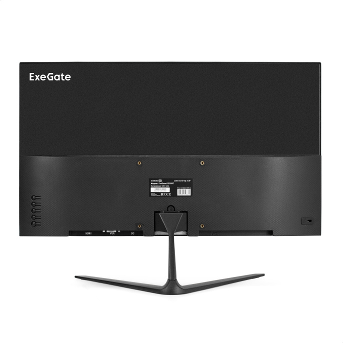 Монитор 21.5" 100 Гц ExeGate ProSmart ER2207 VA LED Grade A+, FHD, 1920x1080@100Гц, 16:9, 250cd/m2, 3000:1, 178°/178°, 5ms, D-Sub, HDMI, Flicker-free, Low Blue Light, кабель HDMI 1.5м, VESA, регулировка наклона tilt , черный EX300341RUS