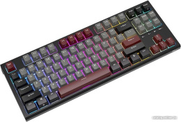 Клавиатура Royal Kludge RK-R87 Black/Gray/Red черный/серый/красный, механическая, проводная, горячая замена клавиш, подсветка RGB, синие свичи