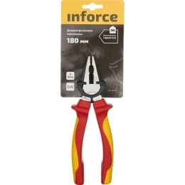 Диэлектрические пассатижи Inforce 180мм 1000В 06-18-19