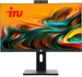 Моноблок IRU Tactio 23IP 23.8" Full HD i3 14100 (3.5) 16Gb SSD480Gb UHDG 730 Windows 11 Pro 64 WiFi BT 120W Cam черный 1920x1080 (RUS)