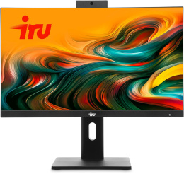 Моноблок IRU Tactio 23IP 23.8" Full HD i3 14100 3.5 16Gb SSD480Gb UHDG 730 Windows 11 Pro 64 WiFi BT 120W Cam черный 1920x1080 RUS (2186216)