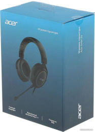 Наушники с микрофоном Acer AHW120 черный 2.1м мониторные USB оголовье ZL.HDSCC.01C