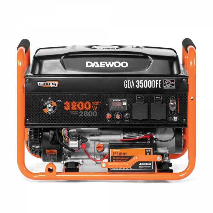 Гибридный генератор Daewoo Master GDA 3500 DFE, 220 В, 3.2кВт