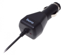 Автомобильное зарядное устройство Buro XCJ-048-EM-1A,  microUSB, 5Вт, 1A, черный