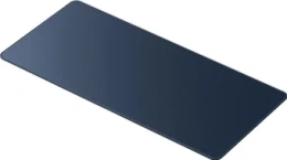Коврик для мыши и клавиатуры большой из веганской кожи Satechi Vegan-Leather Premium Desk Mat. Цвет: синий