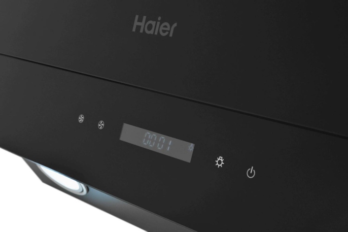 Вытяжка каминная Haier HVX-W672GB черный управление: сенсорное 1 мотор (TD0028557RU)