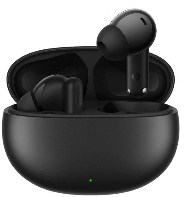 Гарнитура внутриканальные Realme Buds Techlife черный беспроводные bluetooth в ушной раковине 6975840261383