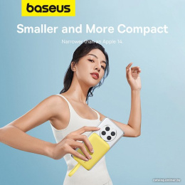 Портативное зарядное устройство Baseus P1002210BY23-00 Magnetic Mini Wireless Fast Charge Type-C Edition 10000mAh 30W Lemon Yellow