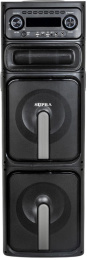 Музыкальный центр Supra SMB-2050, 180Вт, с караоке, Bluetooth, FM, USB, SD, черный