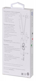 Наушники Oklick HS-S-210, 3.5 мм, внутриканальные, белый [d1w]