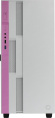 Корпус ATX Без БП GameMax Brufen C3 WP Tempered Glass, Mesh сетка+ARGB Strip 1хUSB 2.0, 1xUSB-A 3.2 5Гбит/с, HD Audio+Mic, VGA MAX 340mm, CPU MAX 170mm, 1x120mm ARGB GMX-12-Rainbow -C9 fan, 1xPatent Cooling&Over Clocking COC Fan White/Pink