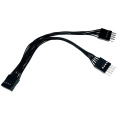 Espada Переходник с мат. Платы 10pin F to 2 IDC 10 Pin M 15см Ei9to215 46036