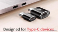 Переходник Baseus CATOTG-01 Type-C (M) to USB (F) без провода Black