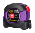 Рулетка с лазерным дальномером Ermenrich Reel SLR540, фиолетовый
