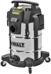 Строительный пылесос DeWALT DXV30SAPTA,  серебристый