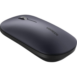 Комплект беспроводная клавиатура и беспроводная мышка UGREEN MK004 (35744) 2.4 GHz Wireless Keyboard 15219 and Wireless Mouse 90372 Set. Цвет: черный