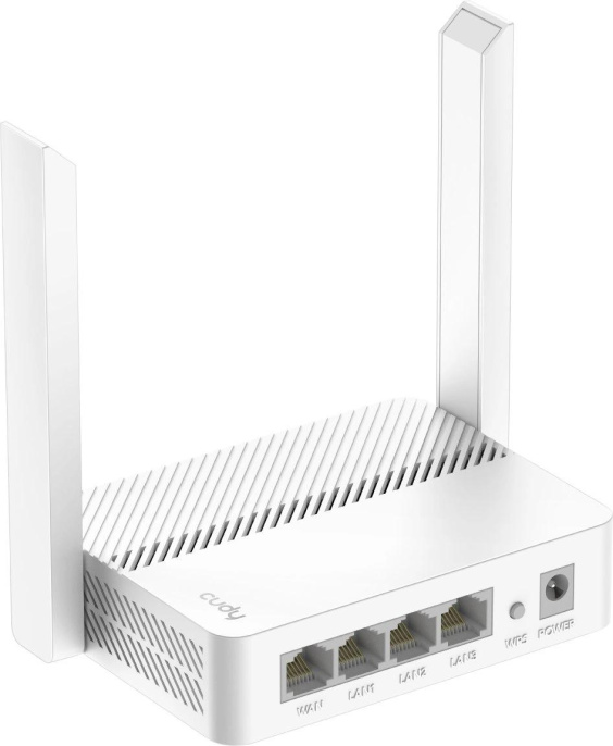 Маршрутизатор CUDY WR1200E AC1200 Wi-Fi Router Dual Band, Chipset MediaTek, 802.11ac/a/b/g/n, 867Mbps at 5GHz + 300Mbps at 2.4GHz, 4 × 10/100Mbps Ports, WiFi router/AP/ Repeater/WISP Mode,4  5dBi fixed antennas,  Guest network, WPS, DDNS, VPN Client, IPv6