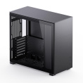 Корпус без блока питания Case JONSBO D41 STD, Midi-Tower, TG, no fan, 1xUSB-A 3.2 + 1xUSB-C 3.2, ATX, mATX Black (D41 STD Black)