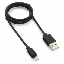 Кабель Гарнизон USB 2.0 A(M) - micro-B(M) 5P, 1м, черный, пакет Pro GCC-mUSB2-AMBM-1M