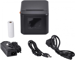 Термопринтер Mertech Q80 1022 203dpi 230мм/с/USB/Eth для печ.чеков. черный