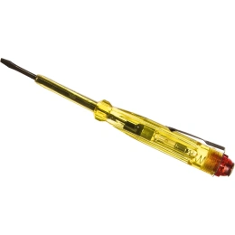 Отвертка индикаторная 100-500 В, 140 мм КУРС 56501