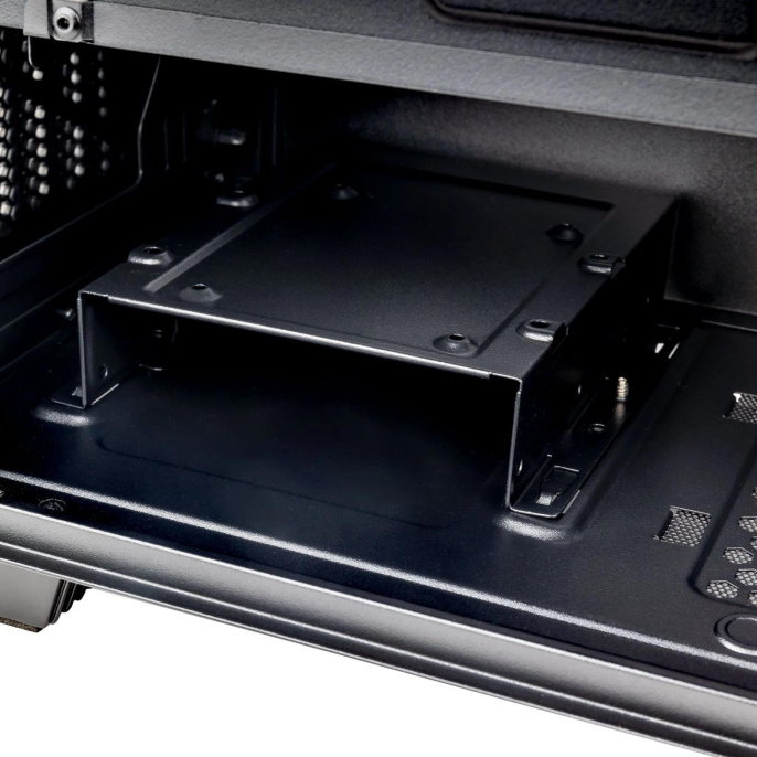 Корпус ATX HIPER BH34-1, Midi-Tower, без БП,  черный