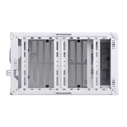 Корпус без блока питания Case JONSBO C6 MAX Handle, Mini-Tower, TG, no fan, 1xUSB-A 3.0 + 1xUSB-C 3.1, mATX, mITX White (C6 MAX White)