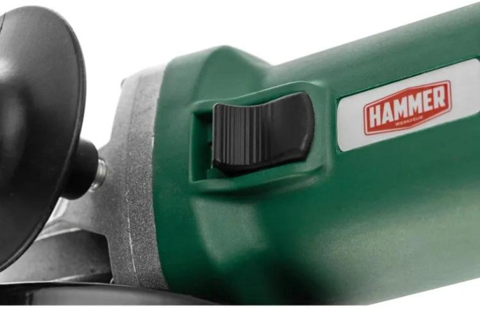 Углошлифовальная машина Hammer USM950E 950Вт 12000об/мин рез.шпин.:M14 d 125мм 839358