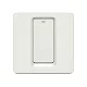 HIPER Smart wall 1-Way Touch Switch/Умный выключатель встраиваемый 1 кнопка механика/Wi-Fi/AC 100-240В/50-60 Гц/600Вт/белый IOT SWITCH B01