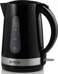 Чайник электрический Gorenje K17BK, 1.7л, металл/пластик