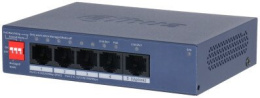 Коммутатор Dahua DH-CS4005-4ET1GT-36 (L2) 4x100Мбит/с 1x1Гбит/с 4PoE управляемый