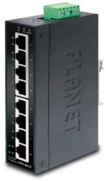 коммутатор/ PLANET IP30 Slim type 8-Port Industrial Gigabit Ethernet Switch -40 to 75 degree C (IGS-801T)