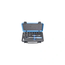 Набор двенадцатигранных торцевых головок Unior 1/2" 14 предметов в металлическом кейсе 10-24 мм 3838909119427