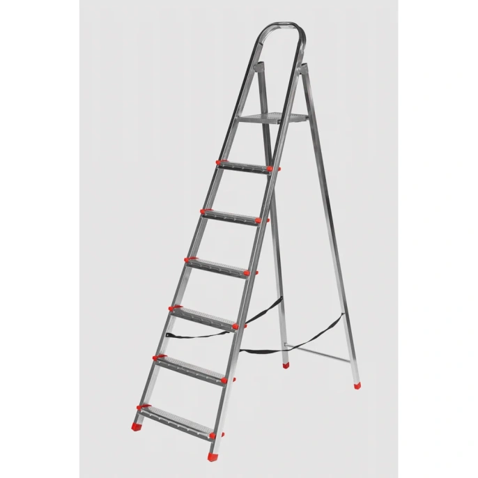 Стремянка металическая оцинкованная Variant 7 ступеней М6007