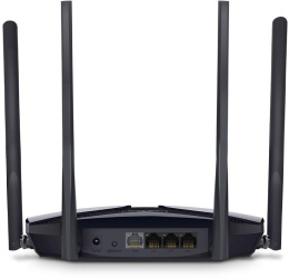 Wi-Fi роутер MERCUSYS MR70X, Wi-Fi 6, AX1800, 2.4/5ГГц, 3 LAN, черный