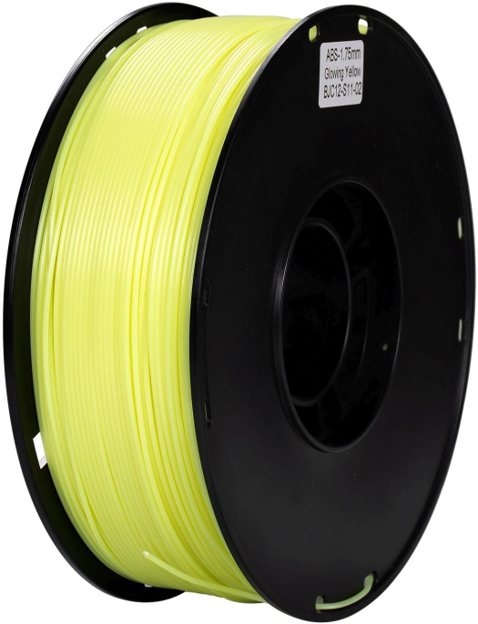 Пластик Cactus CS-3D-ABS-1KG-L-YELL ABS/ 1.75мм/ 1кг/ желтый