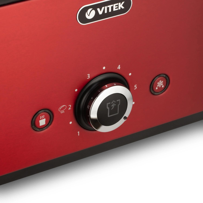 Тостер Vitek Verde VT-7164, черный