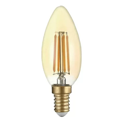 Лампа светодиодная HIPER TH-B2114 THOMSON LED FILAMENT CANDLE 7W 695Lm E14 2400K GOLD