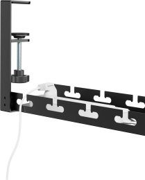 Кабель-канал Cactus CS-CM-700-1BK для столов 72.8x13x19см черный