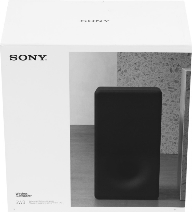 Сабвуфер Sony SA-SW3,  черный