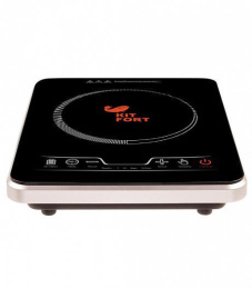 Настольная плита электрическая KitFort КТ-102, стеклокерамика, черный