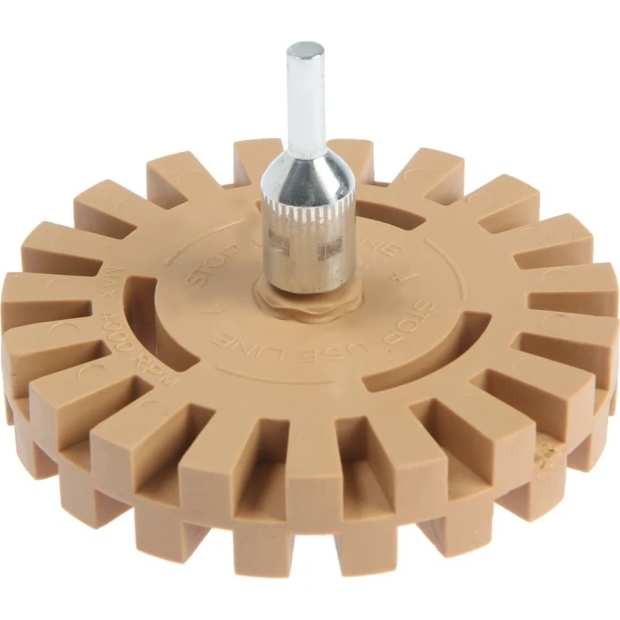 Круг шлифовальный резиновый для очистки от клея (20х6 мм) TUNDRA 5470947