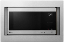 Микроволновая печь LG MS2595CIST встраиваемая, микроволны соло , объем 25 л, выходная мощность микроволн 1000 Вт, управление сенсорное, автоприготовление, авторазмораживание, цвет нержавеющая сталь