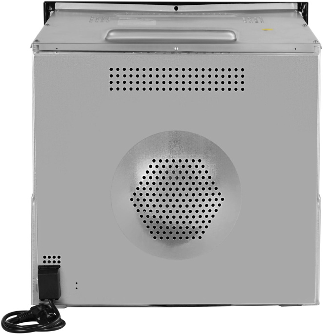 Духовой шкаф электрический DOMFY DM6642EO BG,  68л,  стекло черное